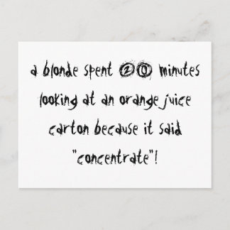 Carte Postale Un concentré de londe