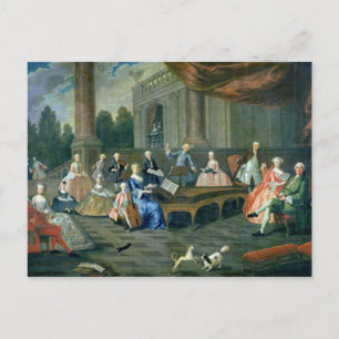 Carte Postale Un concert familial au Château Renescure