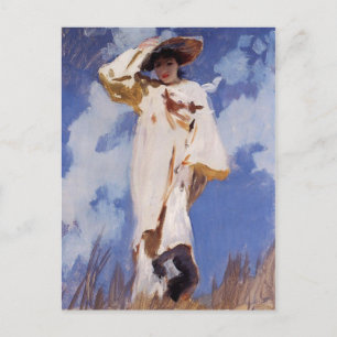 Carte Postale Un coup de vent par John Singer Sargent