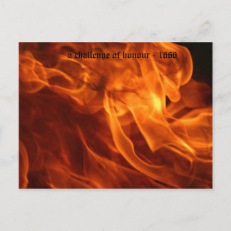 Carte Postale un défi d'honneur - 1666
