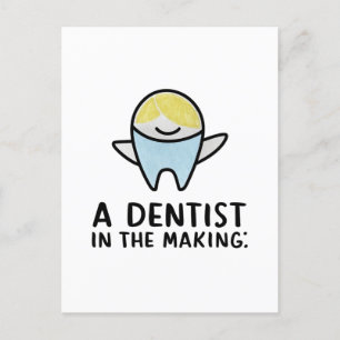 Carte Postale Un dentiste en devenir