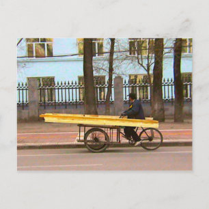 Carte Postale Un équilibre prudent indispensable