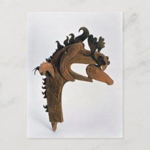 Carte Postale Un griffon tenant un cerf dans son bec