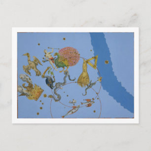 Carte Postale Un groupe de constellations de 'Uranometria' par J