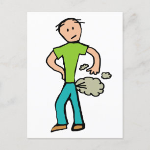Carte Postale Un homme à la farine