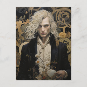 Carte Postale Un homme blond magnifique