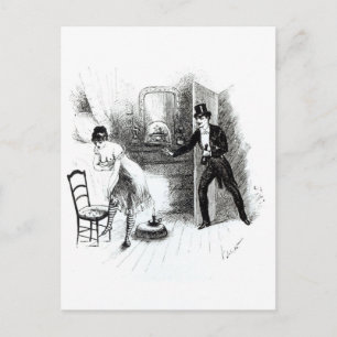 Carte Postale Un homme visite une prostituée