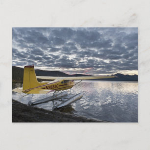 Carte Postale Un hydravion dans le lac pittoresque Takahula