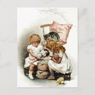 Carte Postale Un jeu intéressant