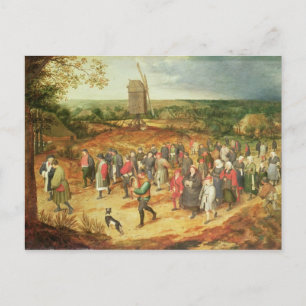 Carte Postale Un Mariage paysan