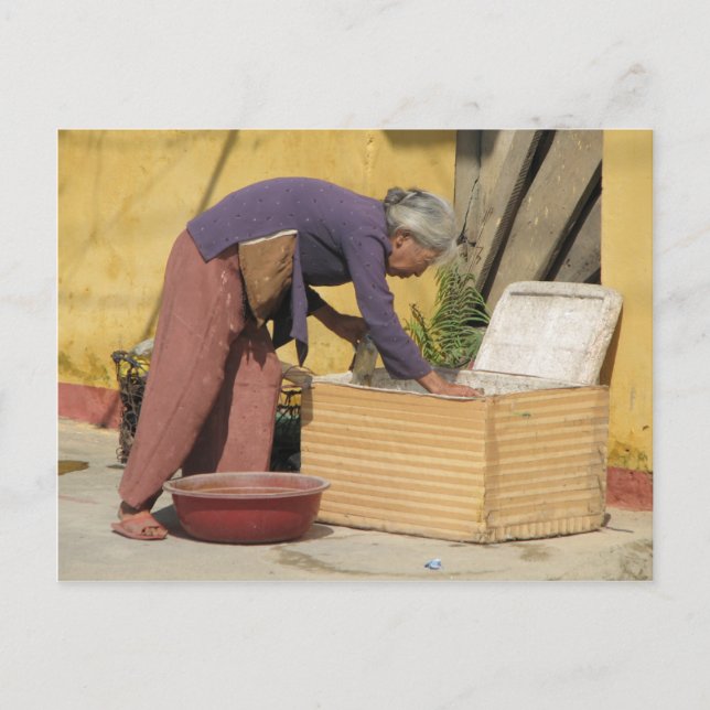 Carte Postale Un mélange de couleurs (Devant)