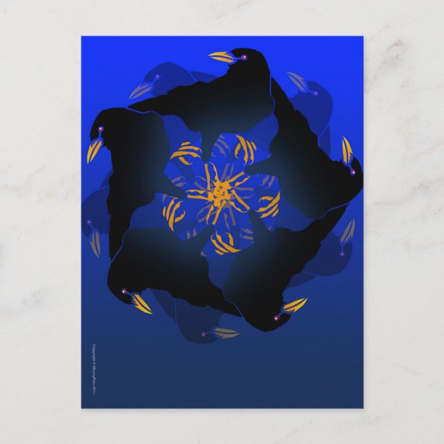 CARTE POSTALE UN MEURTRE DE LIGNES (Devant)