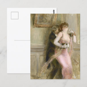 Carte Postale Un moment volé par Albert Guillaume Art romantique