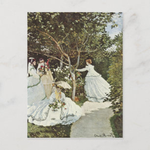 Carte Postale Un moulin à vent à Zaandam Claude Monet   