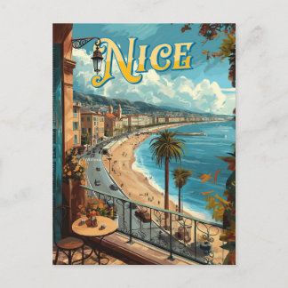 Carte Postale Un Nice Vintage, France
