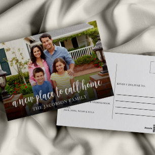 Carte Postale Un nouvel endroit pour appeler à la maison Photo M