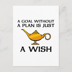 Carte Postale Un Objectif Sans Plan