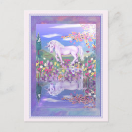 Carte Postale Un paradis mauve