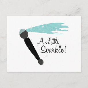 Carte Postale Un Petit Étincelle !