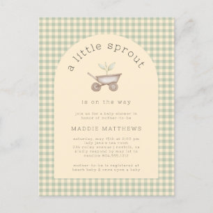 Carte Postale 🌱 Un petit ruisseau se trouve sur le Baby shower 