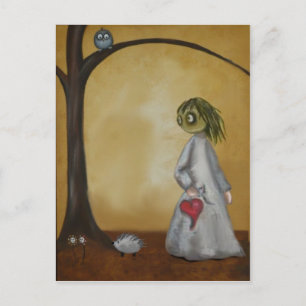 Carte Postale Un peu d'amour pour mon ami épineux