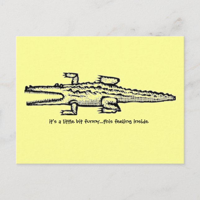 Carte Postale un peu drôle (Devant)