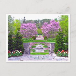 CARTE POSTALE UN PRINTEMPS À RETENIR/ LA BEAUTÉ DANS LES JARDINS