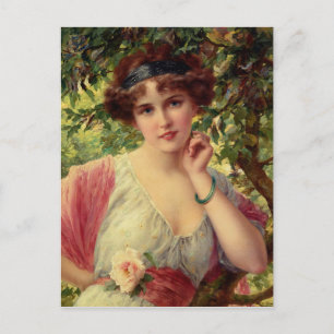 Carte Postale Un Rose d'été