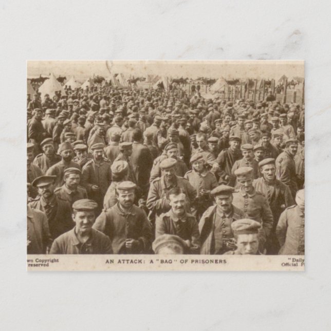 Carte Postale Un sac de prisonniers (Devant)