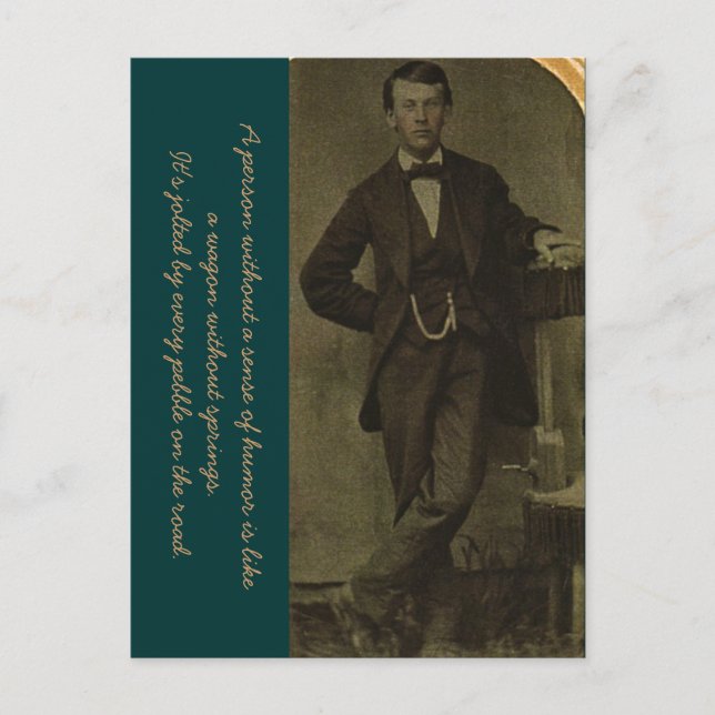 Carte Postale Un sens de l'Humour (Devant)