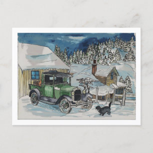 Carte Postale Un Siège Chaud
