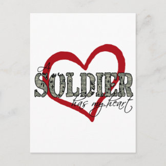 Carte Postale Un Soldat A Mon Coeur