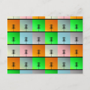 Carte Postale Un tas de paniers