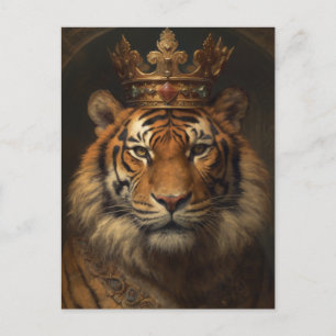 Carte Postale Un Tigre royal