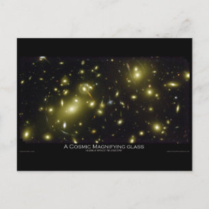 Carte Postale Un verre de magnétisme cosmique - télescope spatia