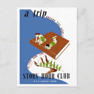 Carte Postale Un voyage autour du monde à l'heure de l'histoire