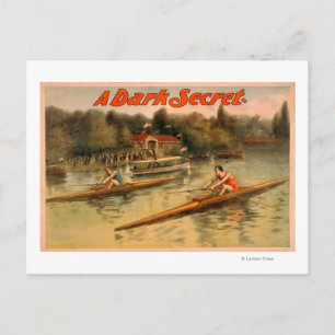 Carte Postale Une affiche théâtrale secrète