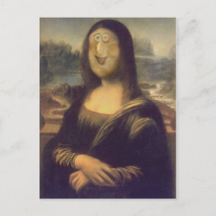 Carte Postale Une autre Mona Lisa