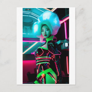 Carte Postale Une autre victime des nouvelles modes TRON