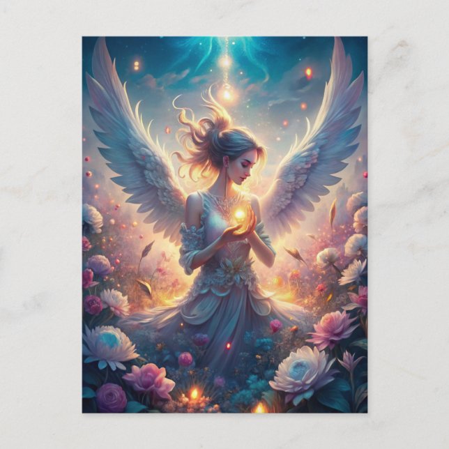 Carte Postale Une Belle Fée (Devant)