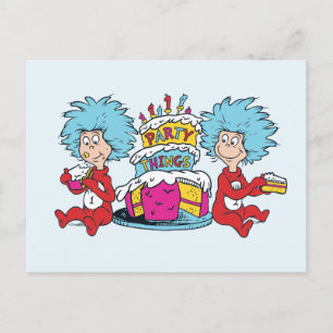 Carte Postale Une chose Deux choses du parti