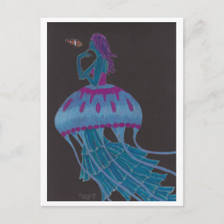 Carte Postale "Une conversation réfléchie" par Daedelys