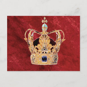 Carte Postale Une couronne royale