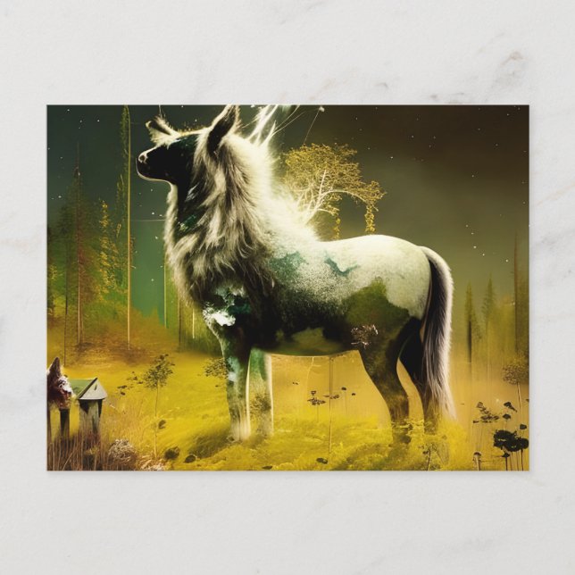 Carte Postale Une créature imaginaire (Devant)