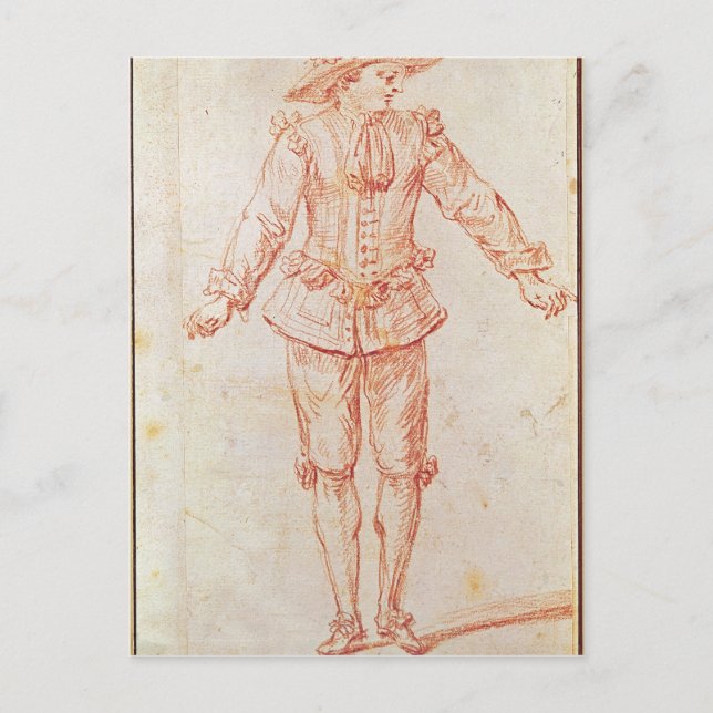 Carte Postale Une danseuse de l'Opéra de Paris (Devant)