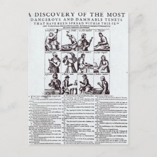 Carte Postale Une découverte des plus dangereux