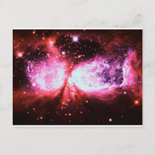 Carte Postale Une étoile est née Mauve