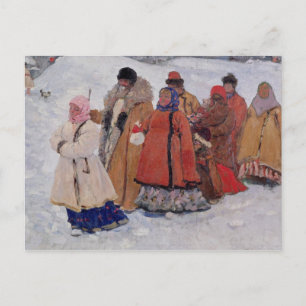 Carte Postale Une famille, 1909