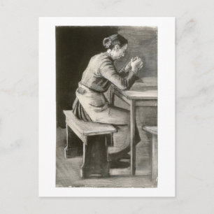Carte Postale Une femme priant, Vincent van Gogh