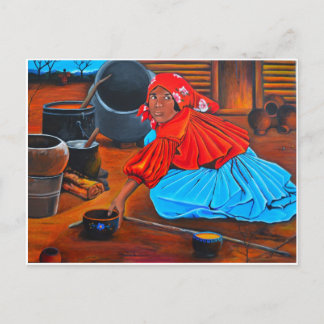 Carte Postale "Une femme Tarahumara"